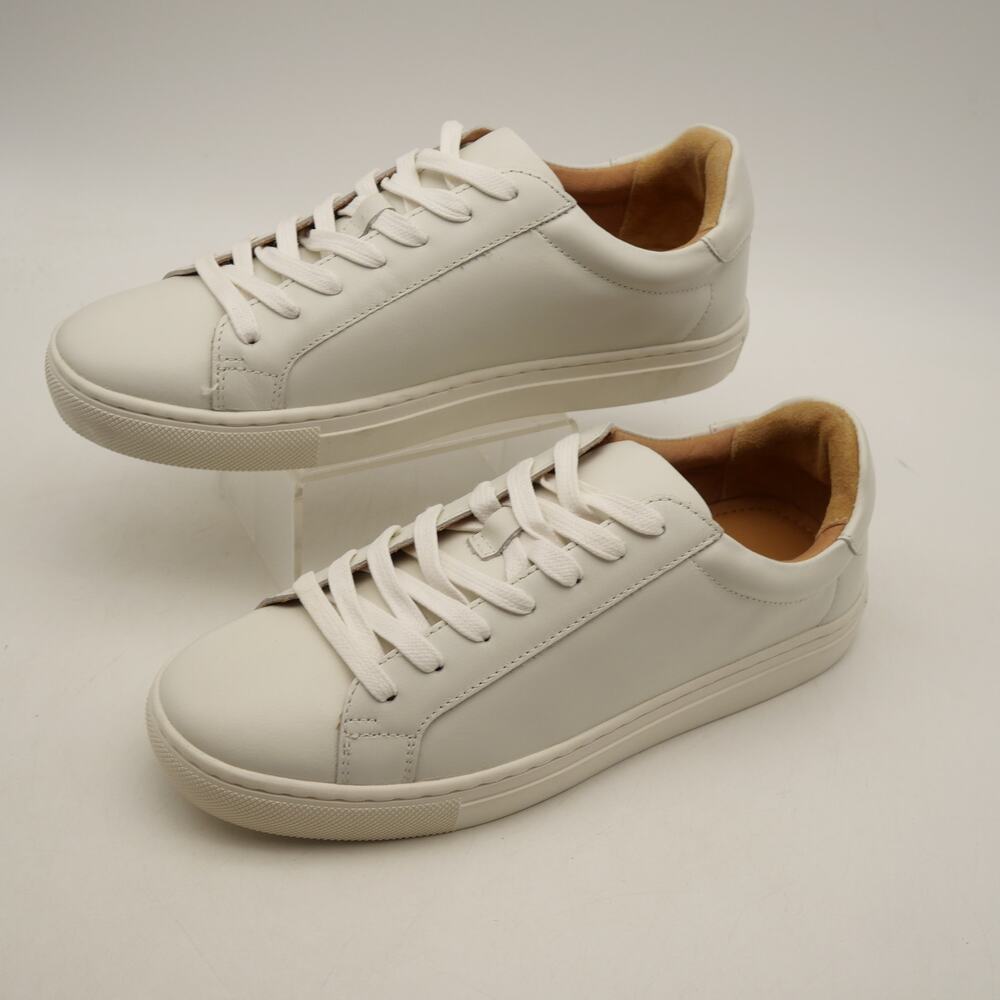 Quince Everyday Sneakers Women's 7 White 100% Leather Shoes NEW